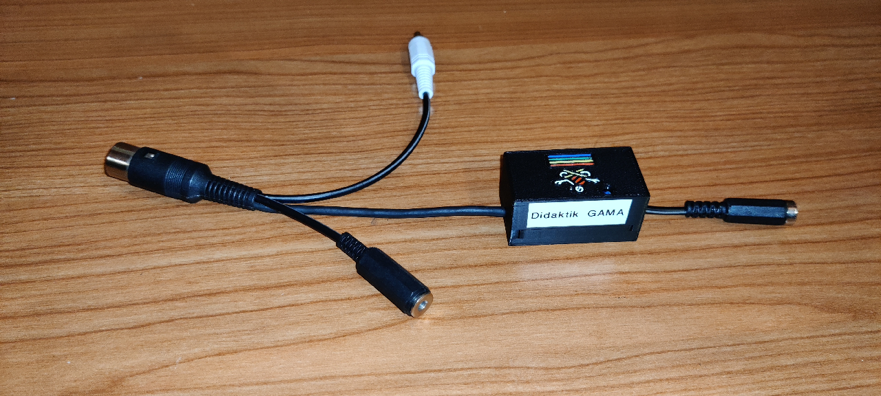 Cavo di alimentazione Didaktik Gama con power box integrata