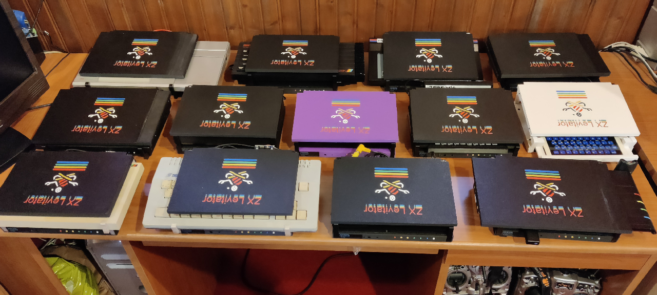 Vista con gli ZX Levitator chiusi