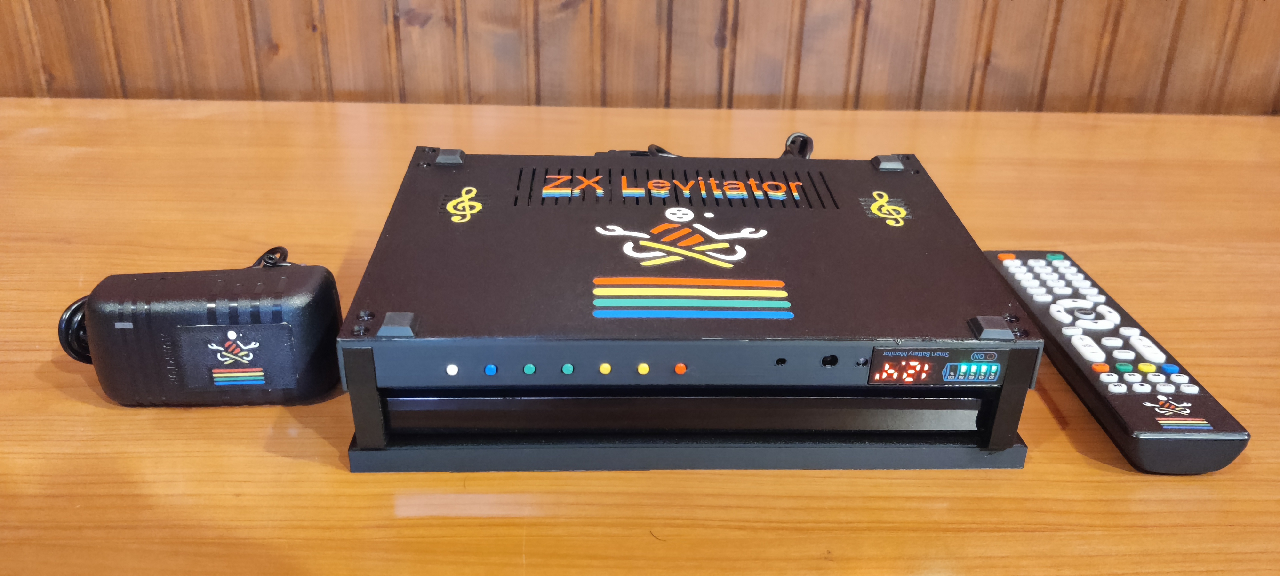 ZX Levitator con The Spectrum - dettaglio del fondo